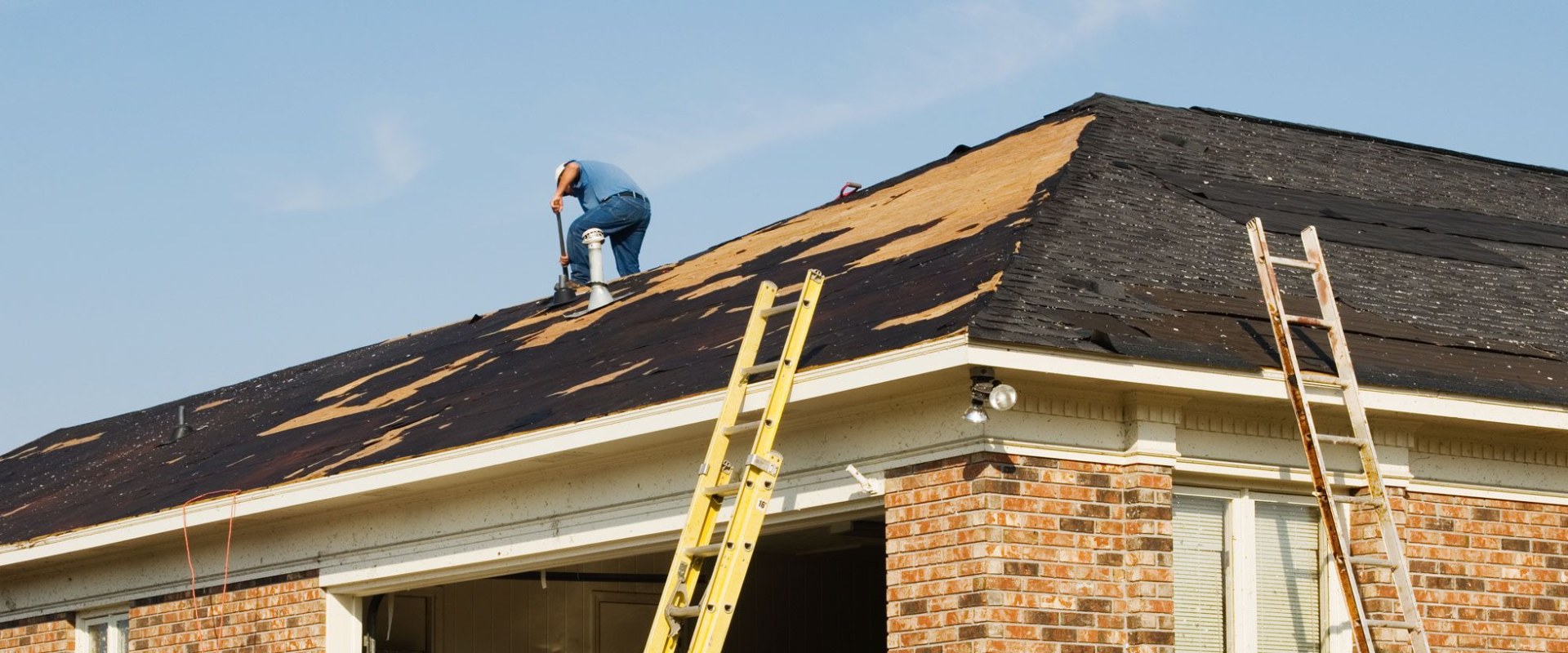 How do most people pay for a roof?