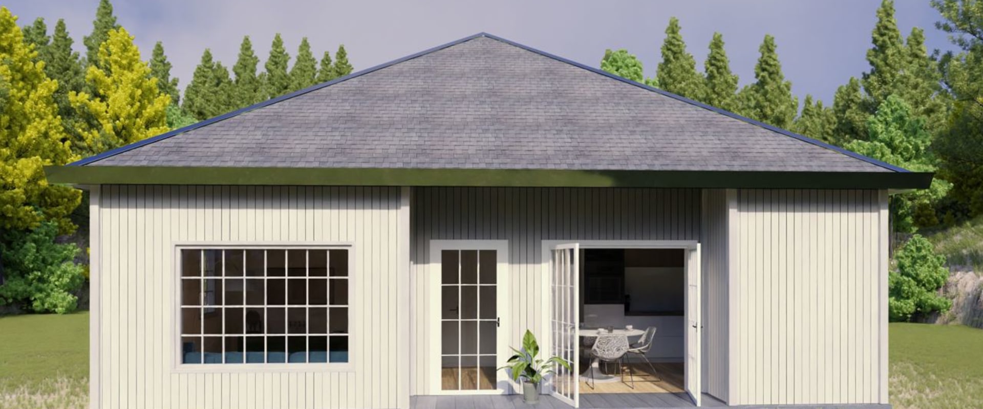 How many squares roof is a 1000 sq ft house?