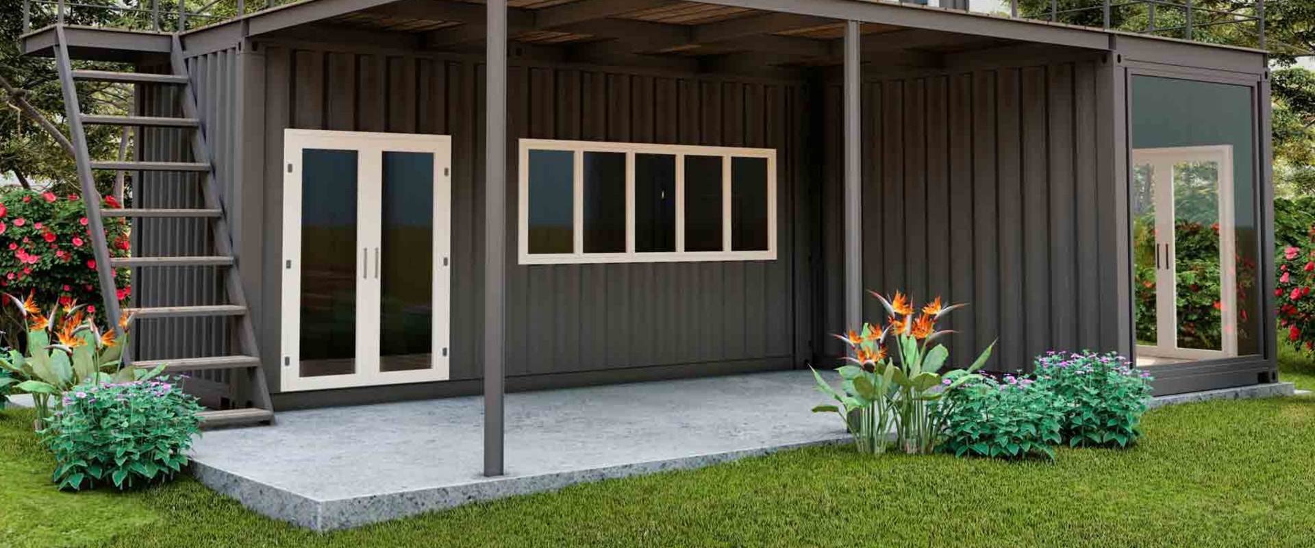 How much steel is used in a 1000 sq ft house?