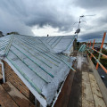 What temperature is too cold to install a roof?