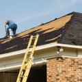How do most people pay for a roof?