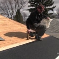 What goes on a roof before the shingles?