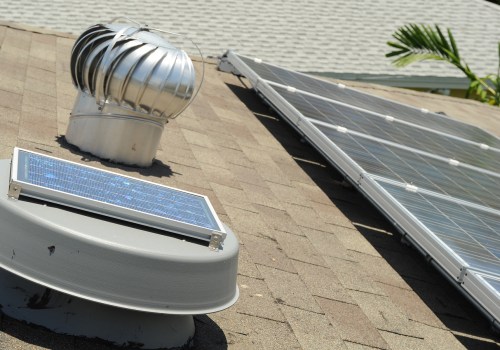 Are there any special considerations when installing solar attic fans on my ridge?