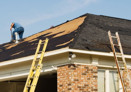 How do most people pay for a roof?