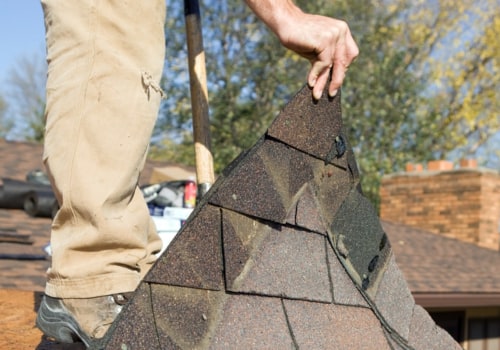 What happens if a roof isn't ventilated properly?