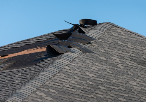 How do you prove wind damage to a roof?